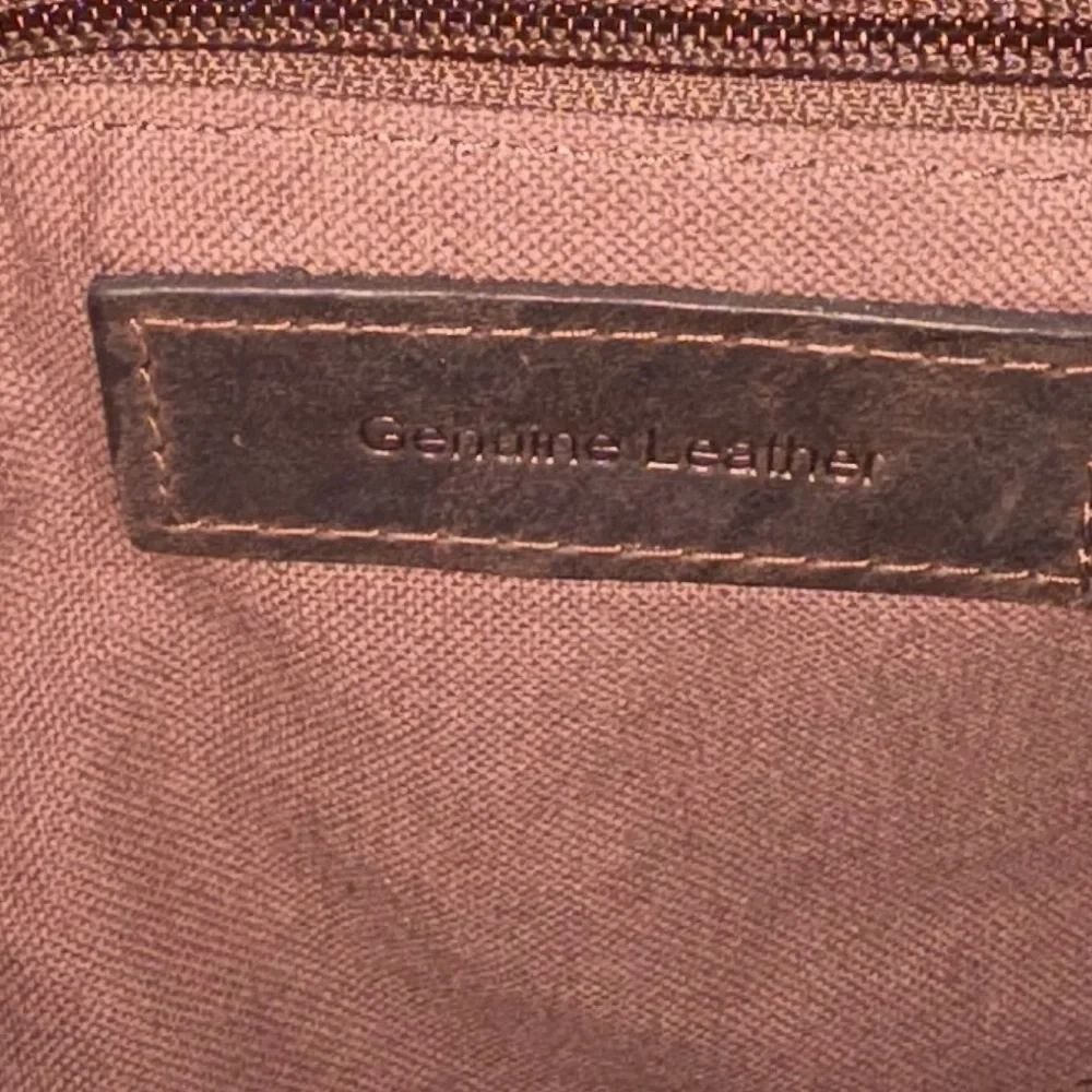 BlackDog Salvage- Brown Leather Crossbody Bag